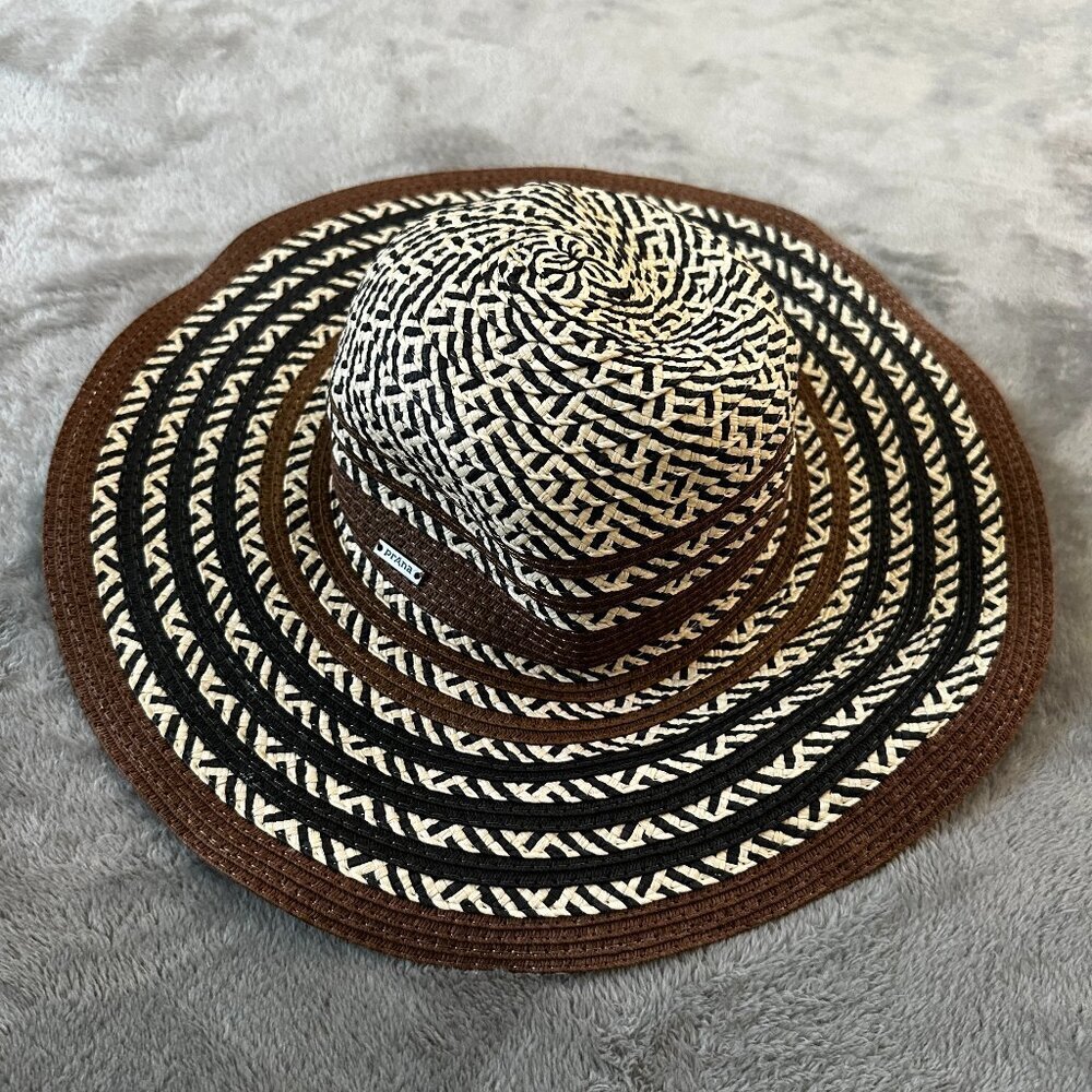 Prana Paper Straw Wide Brimmed Sun Hat Women's